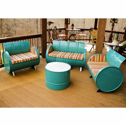 Metal Drum Furniture
